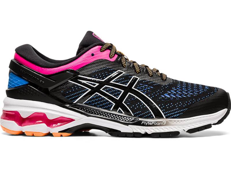 Dámské Běžecké Boty Asics GEL-KAYANO 26 Černé 04286RFVT